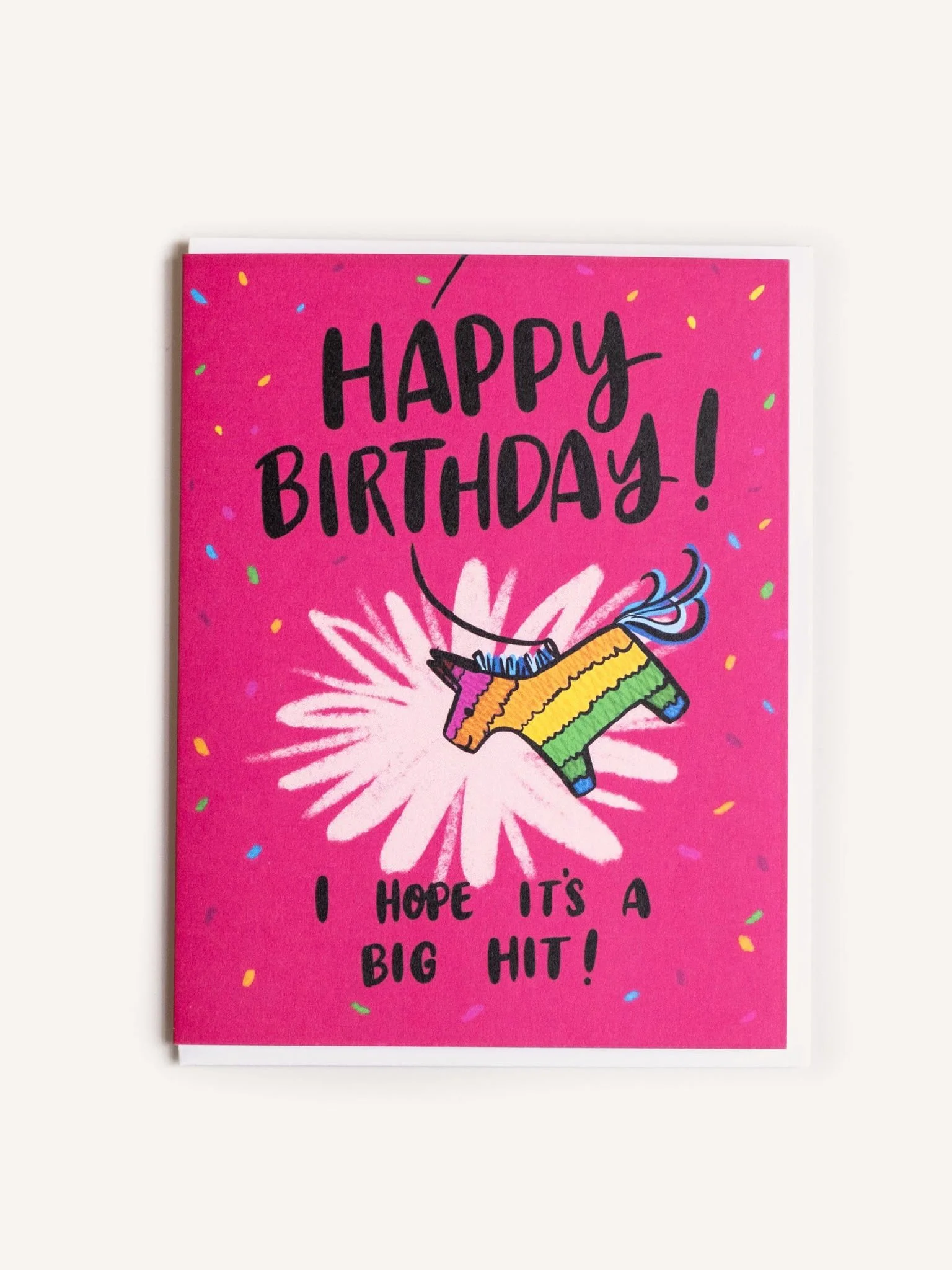 Piñata Birthday Card
