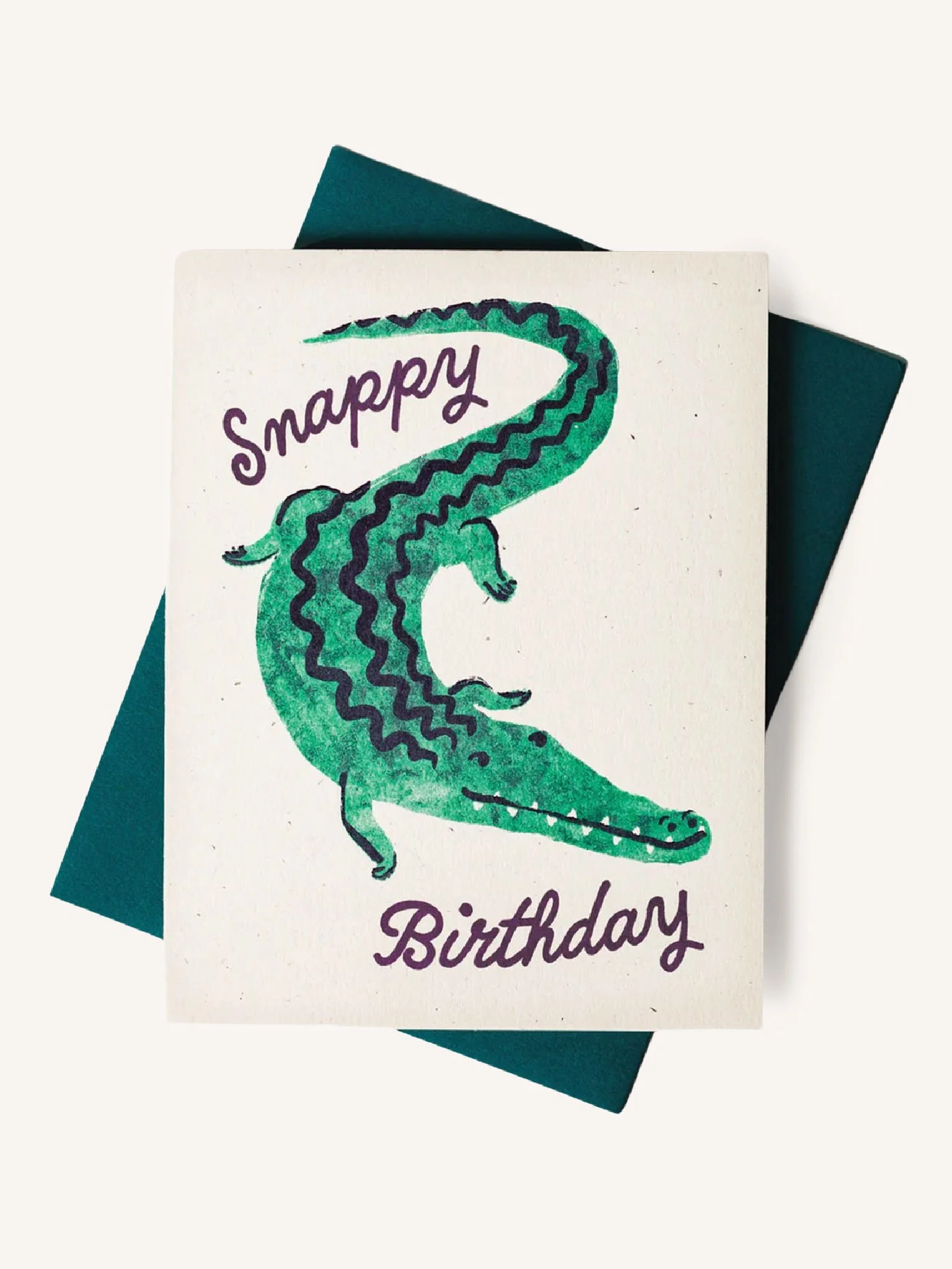 Snappy Birthday Risograph Card — The DIME Store