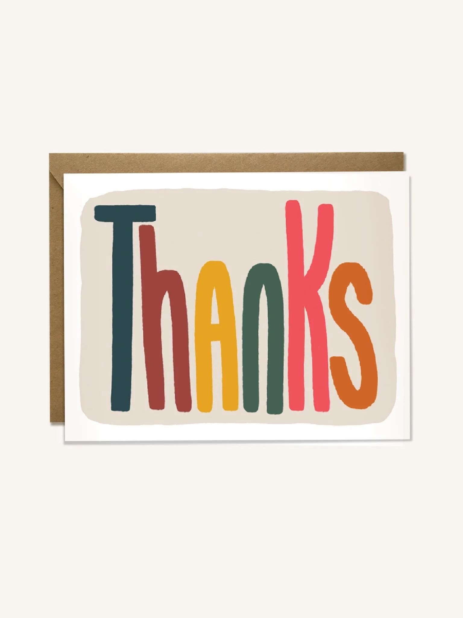 Thanks Colorful Card