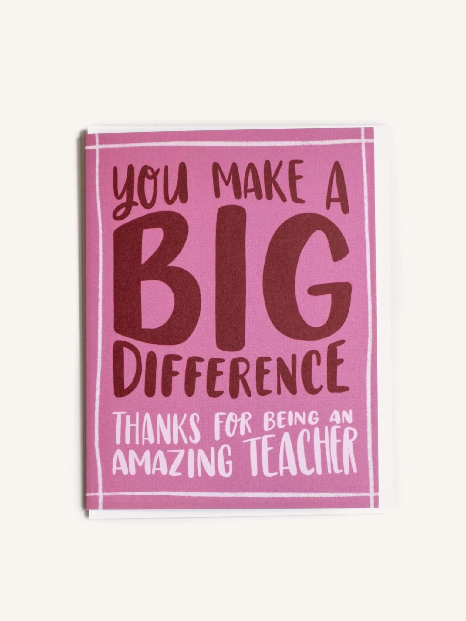 Teacher Big Card