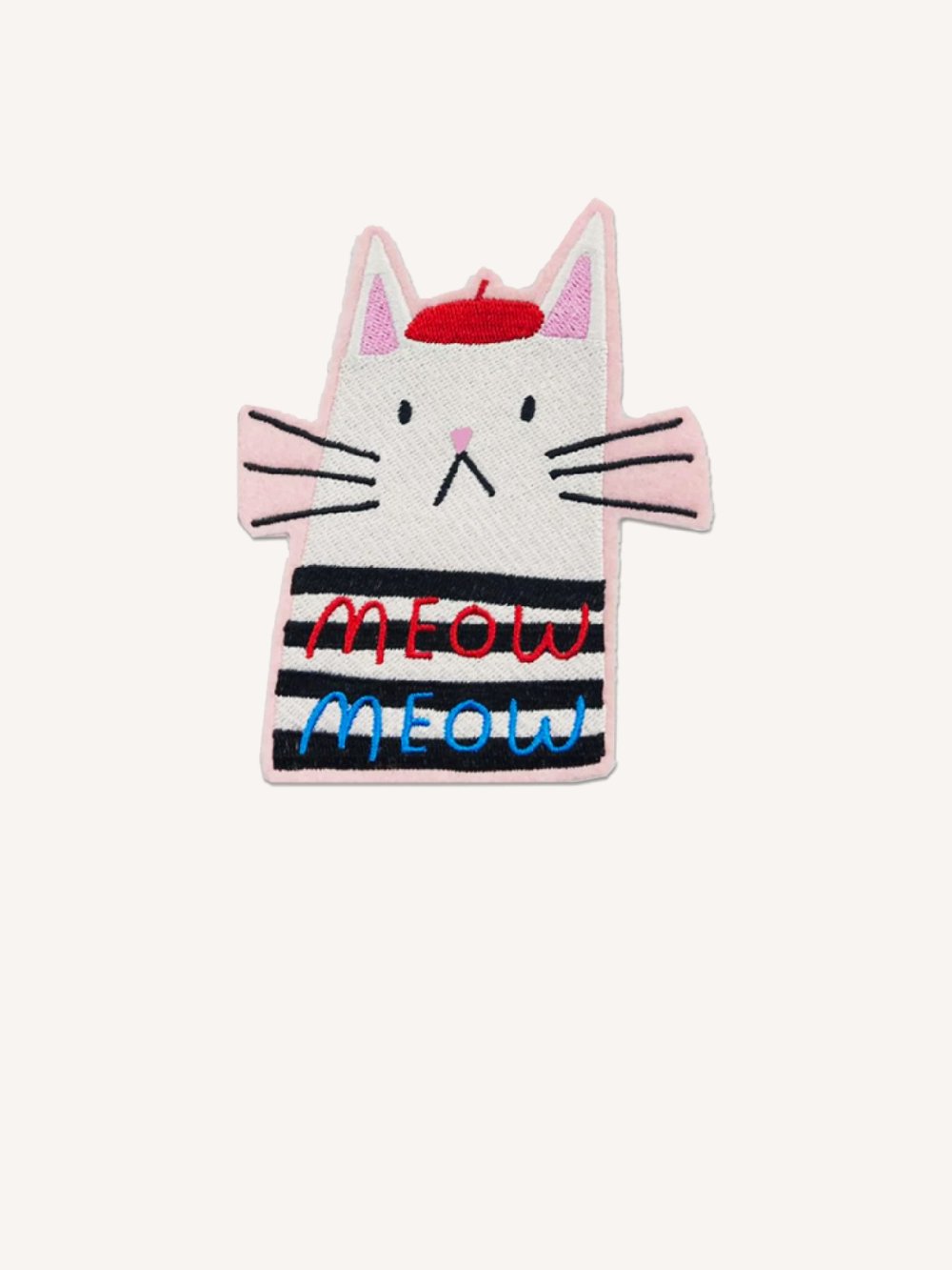 Meow Kitty Iron-On Patch — The DIME Store