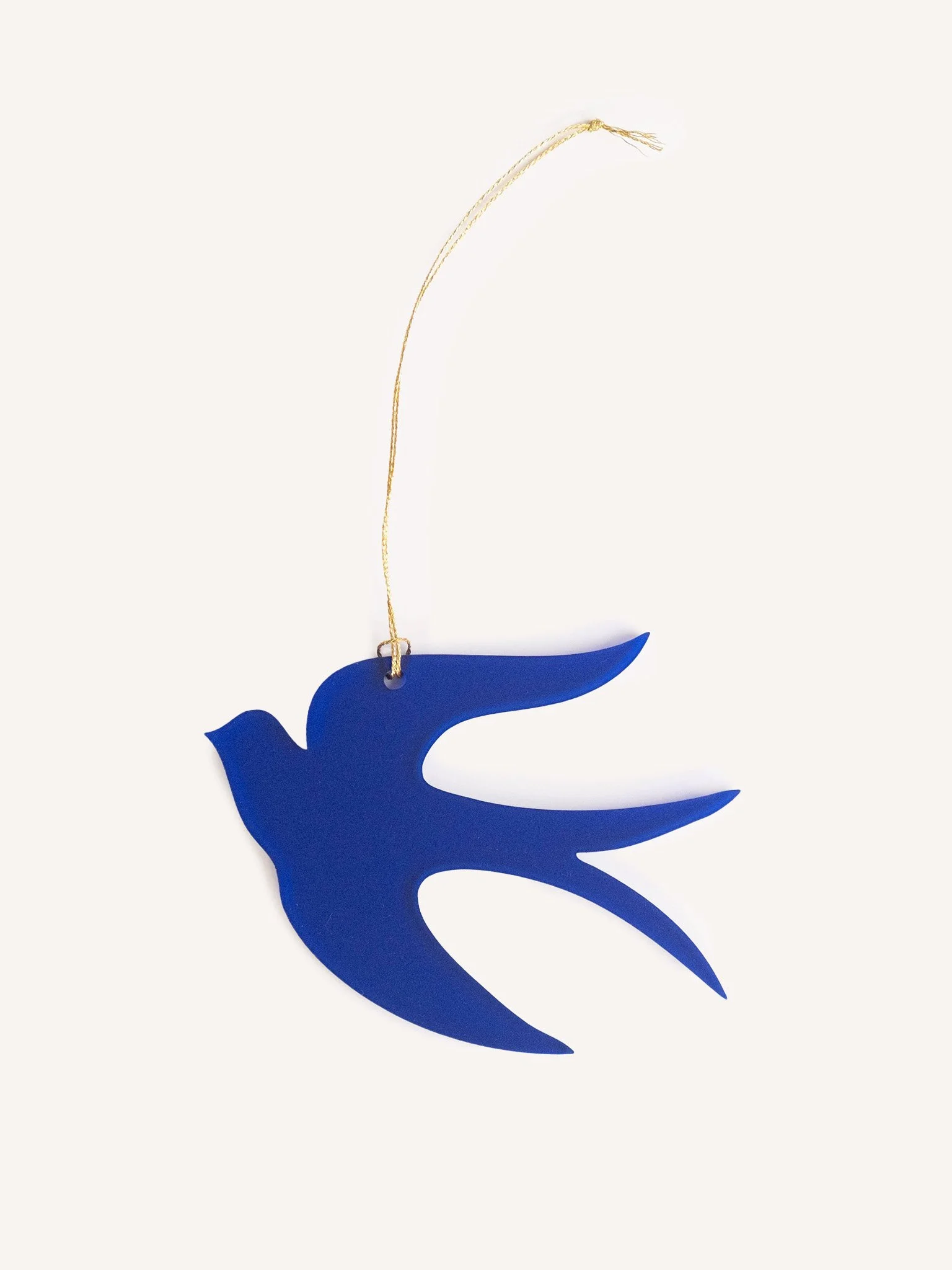 Blue Swallow Ornament