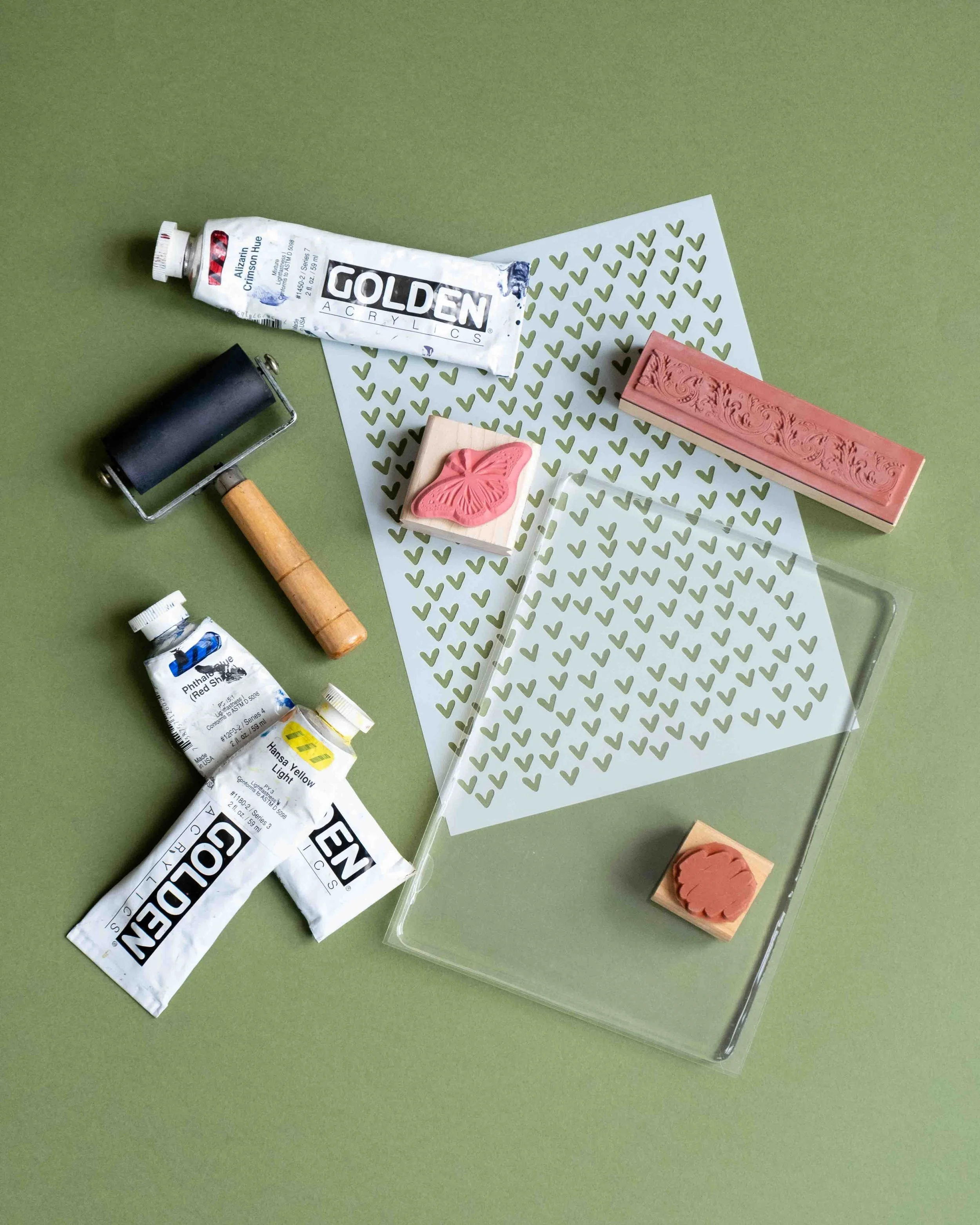 7/15 - Gelli Printmaking 101