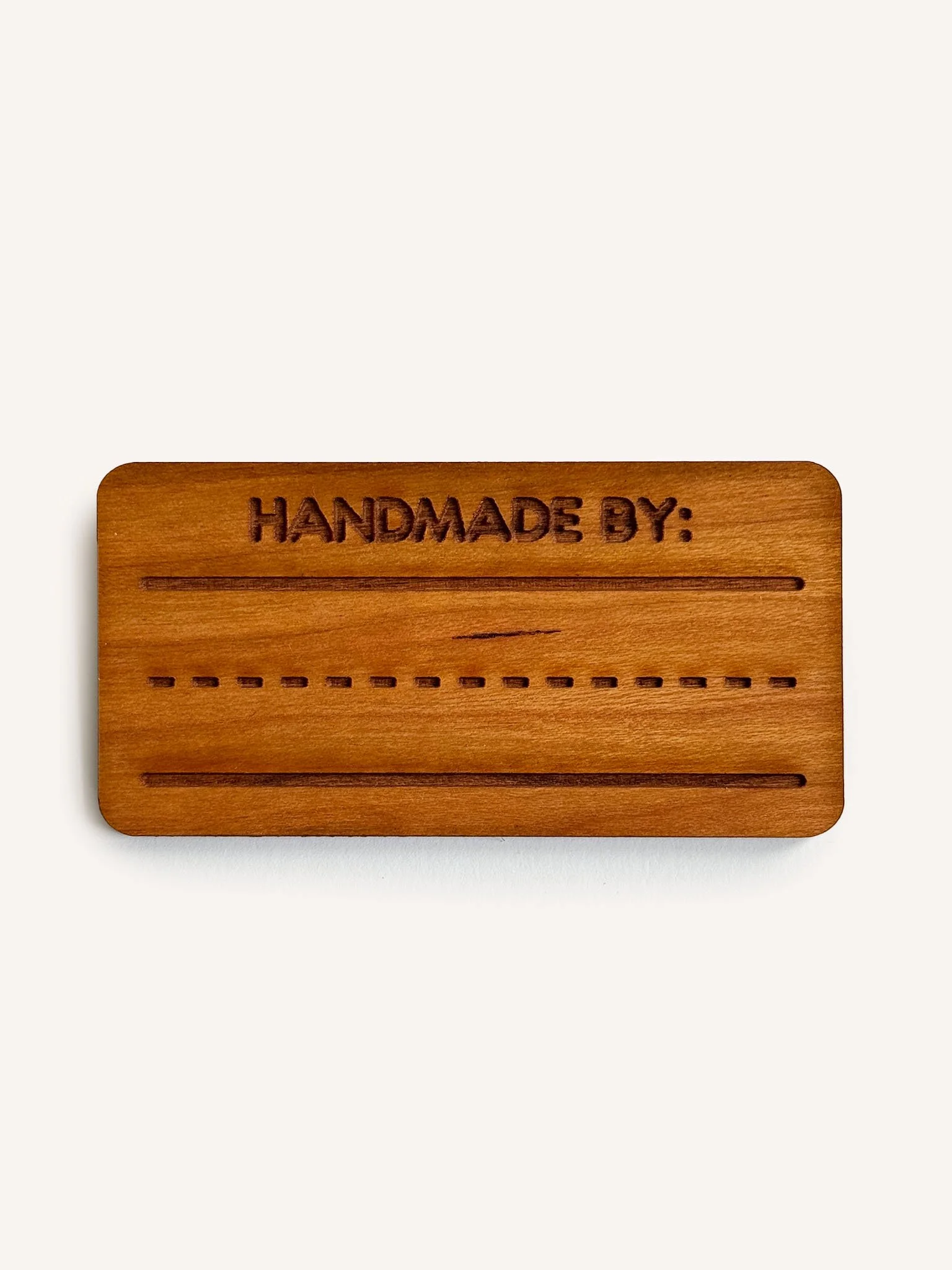 "Handmade By" Magnet