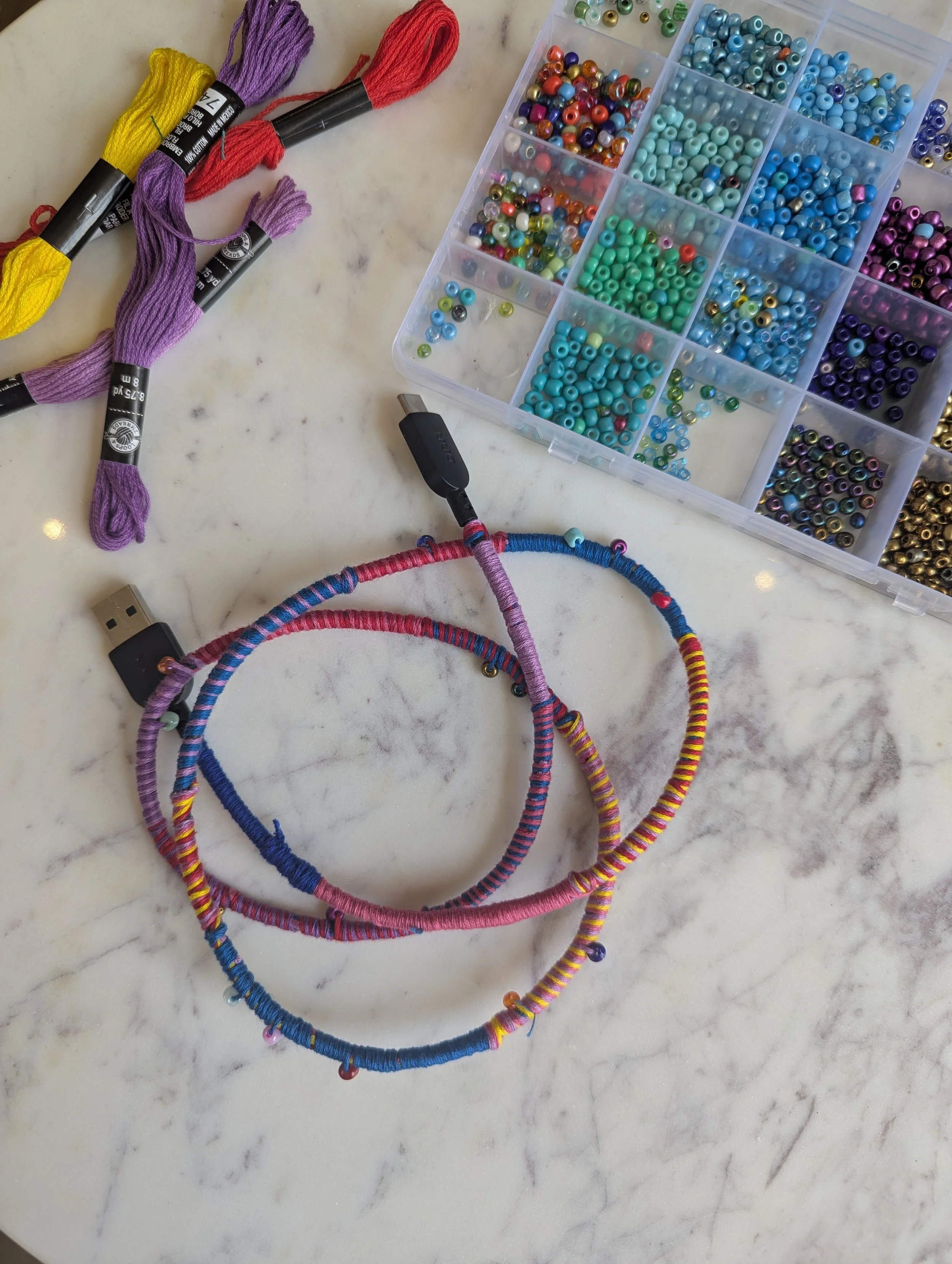 8/7: First Friday: Cord Wrapping Party