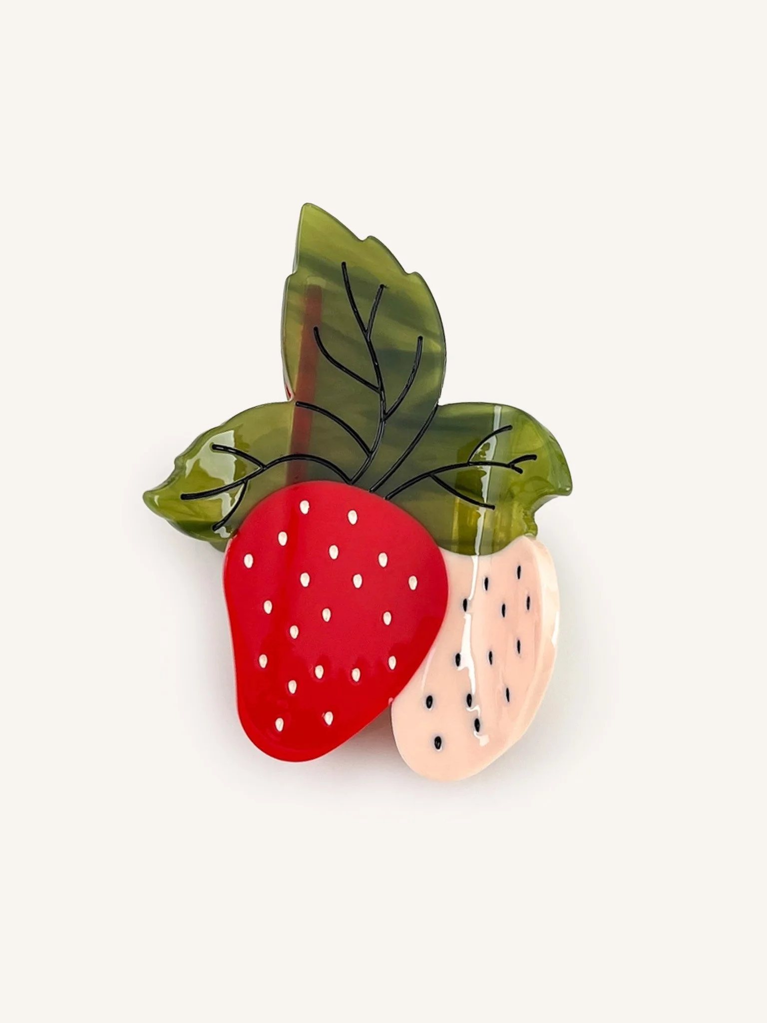 Strawberries Hair Claw
