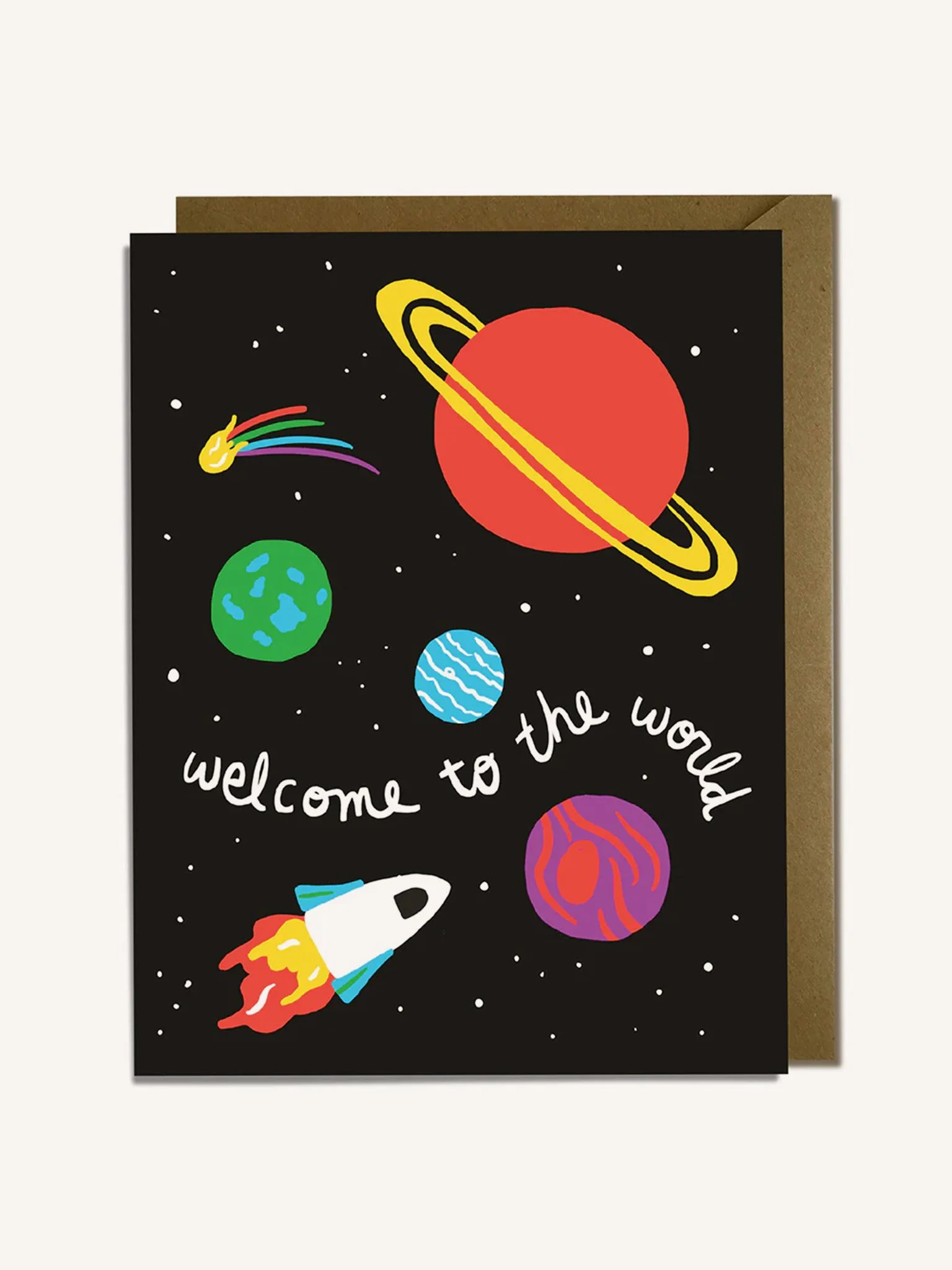 Space Baby Card