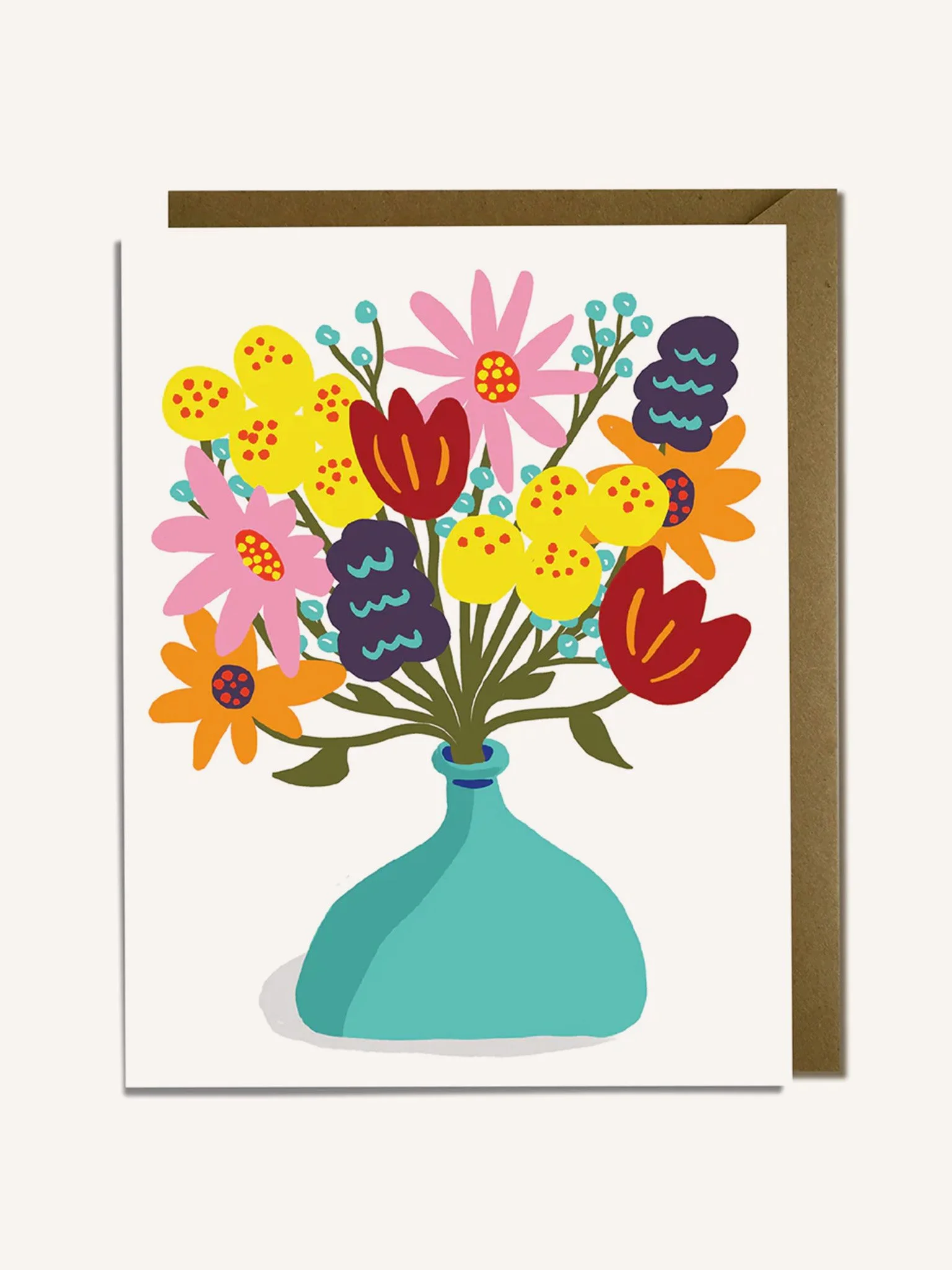 Flowers Vase Card
