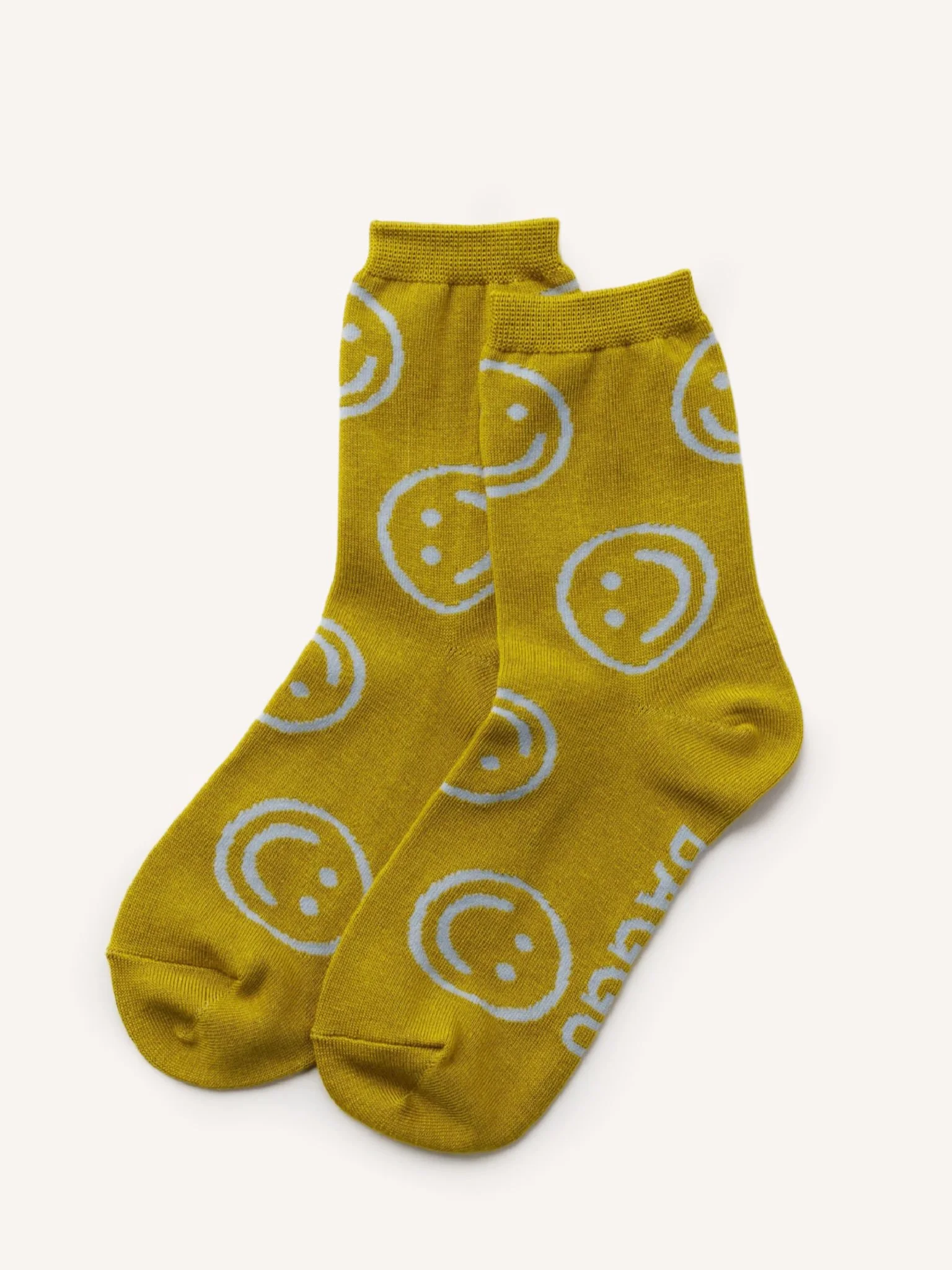 Baggu Socks- Ochre Happy.jpg