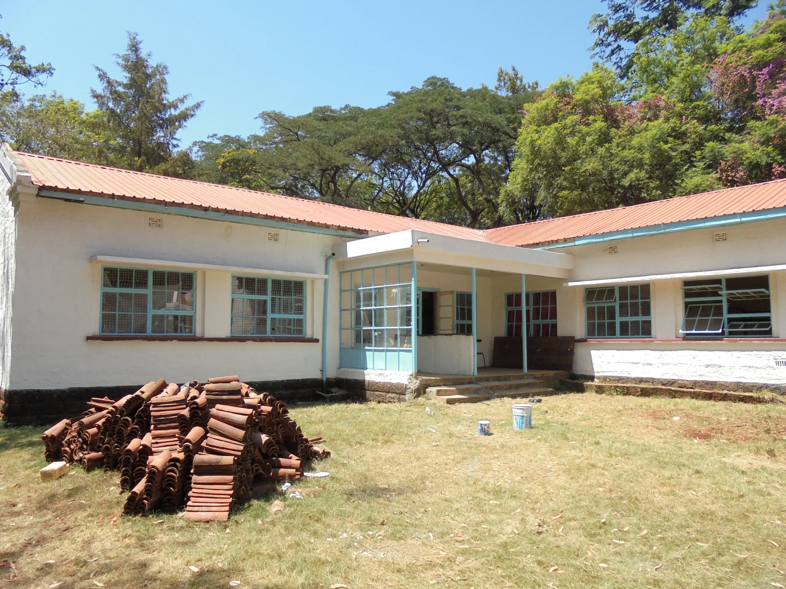 The sanatorium has a new roof and has been redecorated.