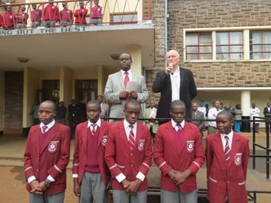 From left to right: Isiah Kipngetich, Jack Muricho Kituyi, Kenneth Olendo, Oliver Wafula, Hosea Suter Kipkemoi