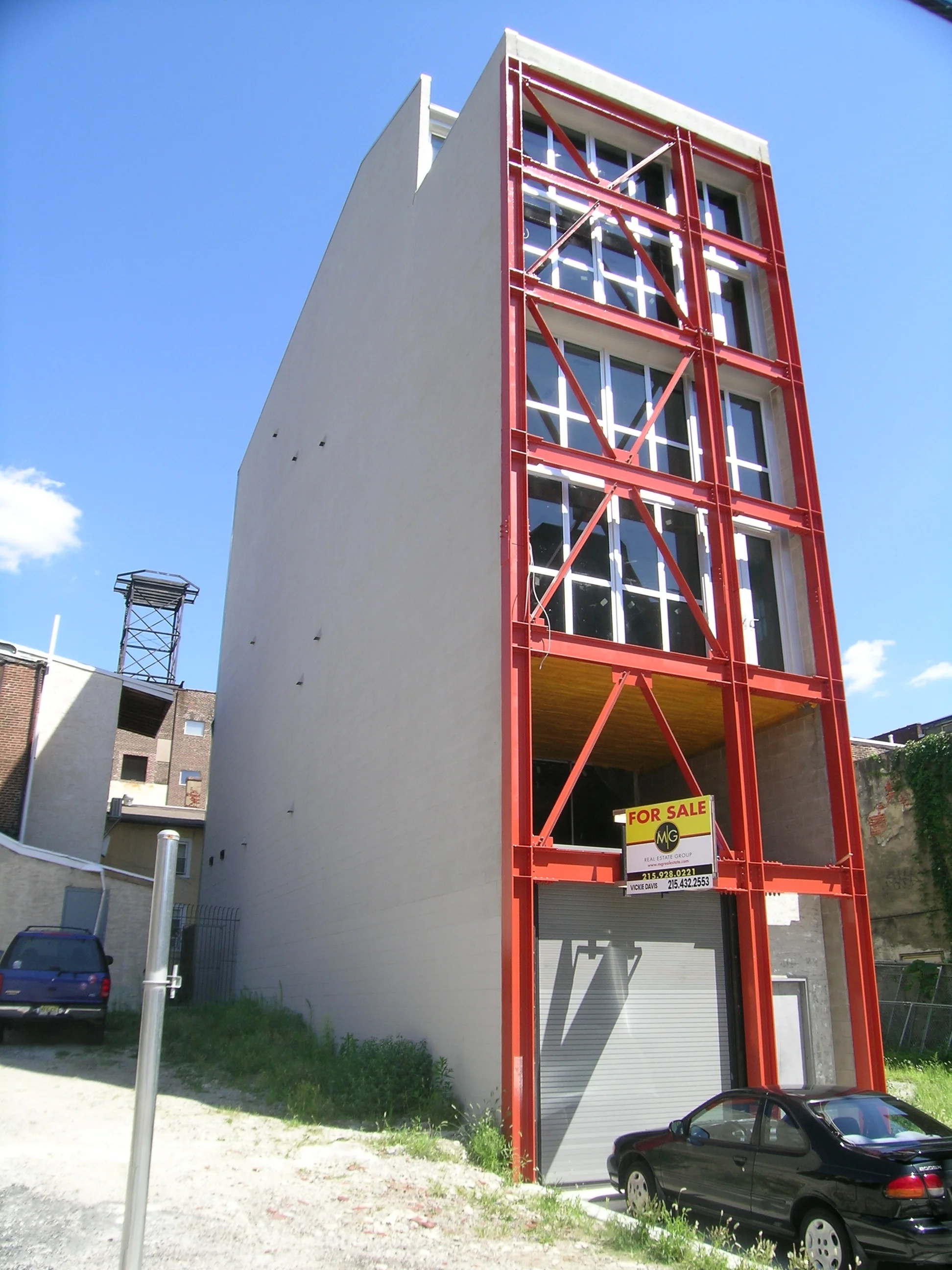 west elevation from northwest