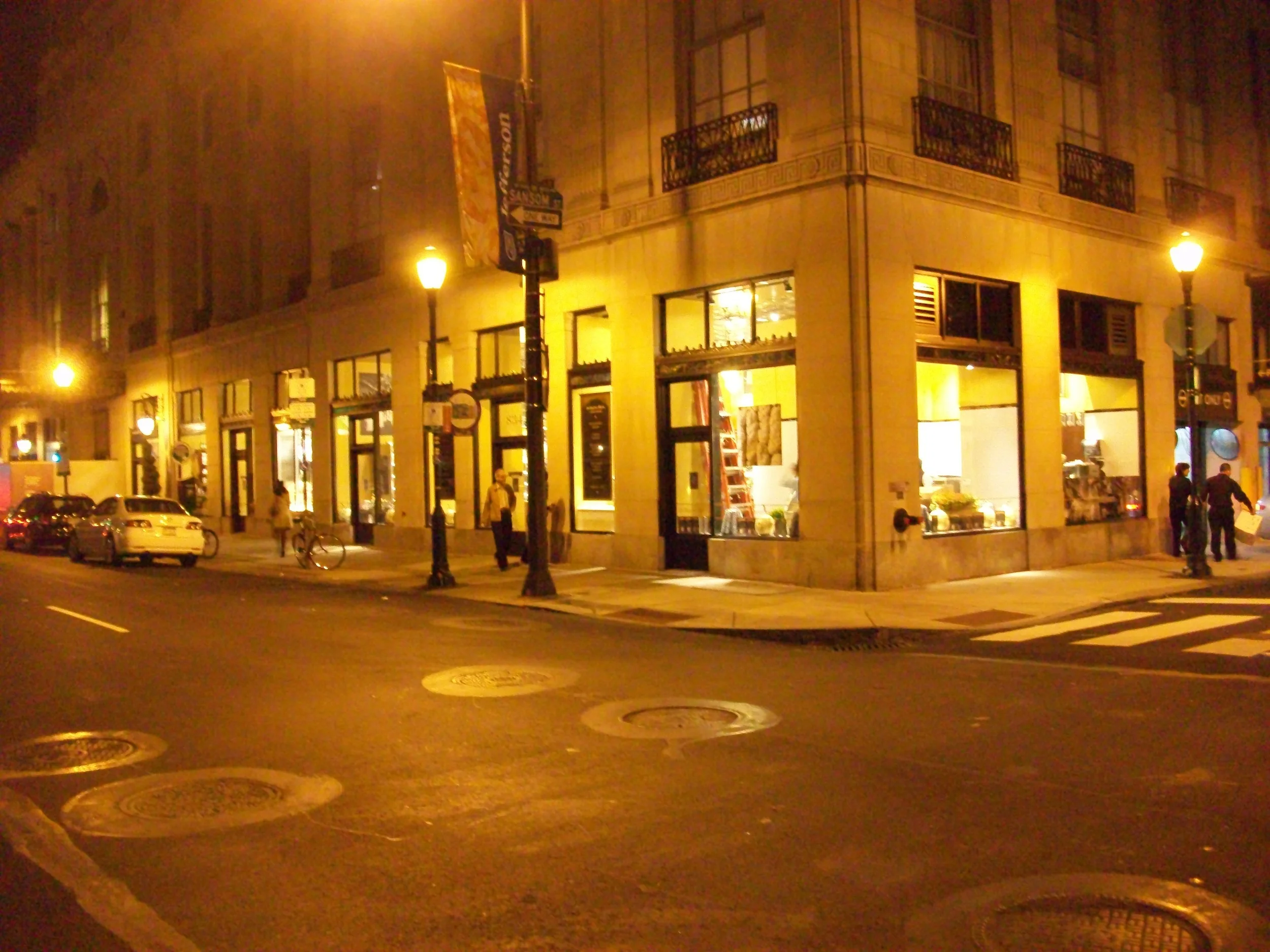 view from 9th and Chestnut Streets