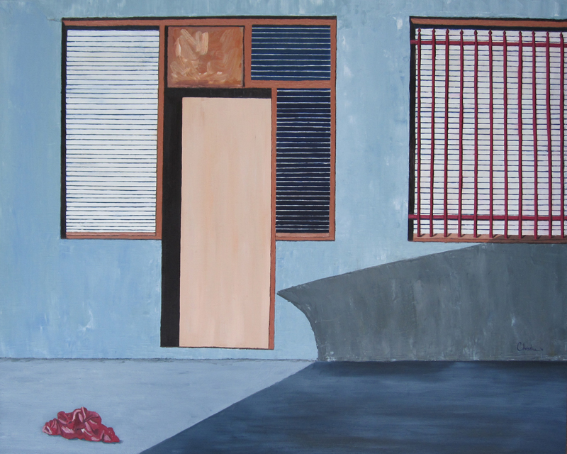 Behind, 2014 Oil on canvas 24"x30"