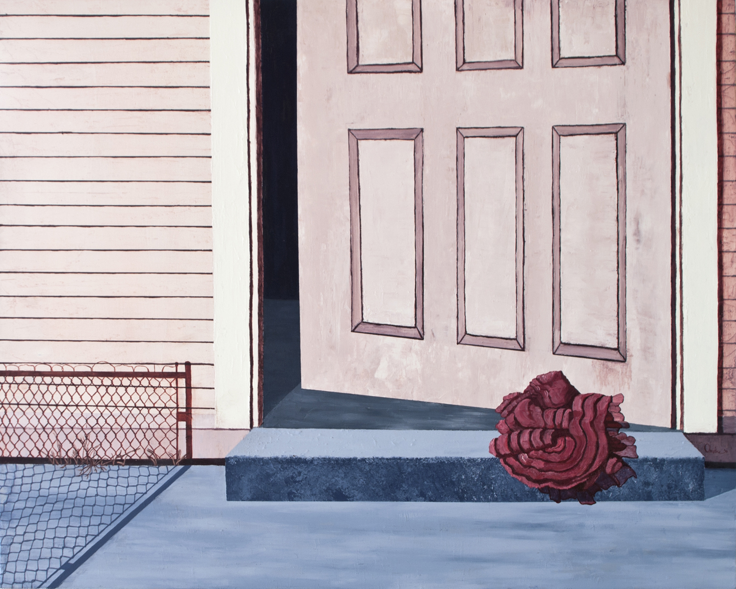 Out, 2015. Oil on canvas. 24"x30"
