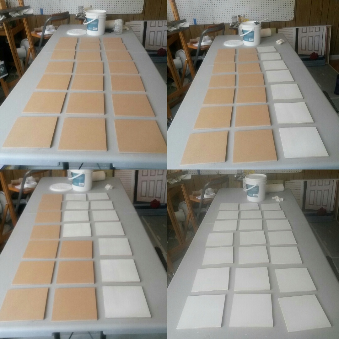 This is only about half the panels - starting to get intimidating! 