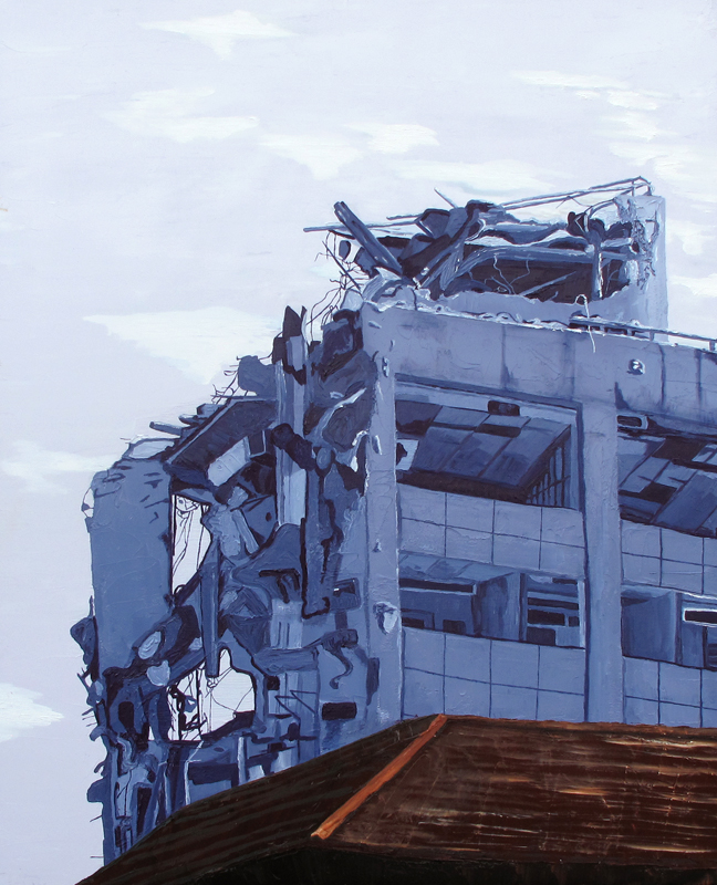 C. Rasmussen | Deconstruction | Oil on canvas | 30 x 24 inches | $900