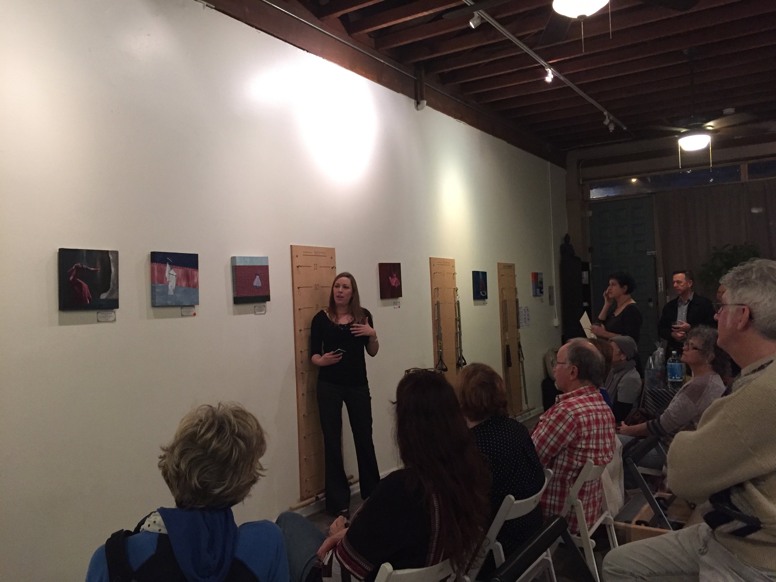 Christine Rasmussen sharing about her Flawless series.