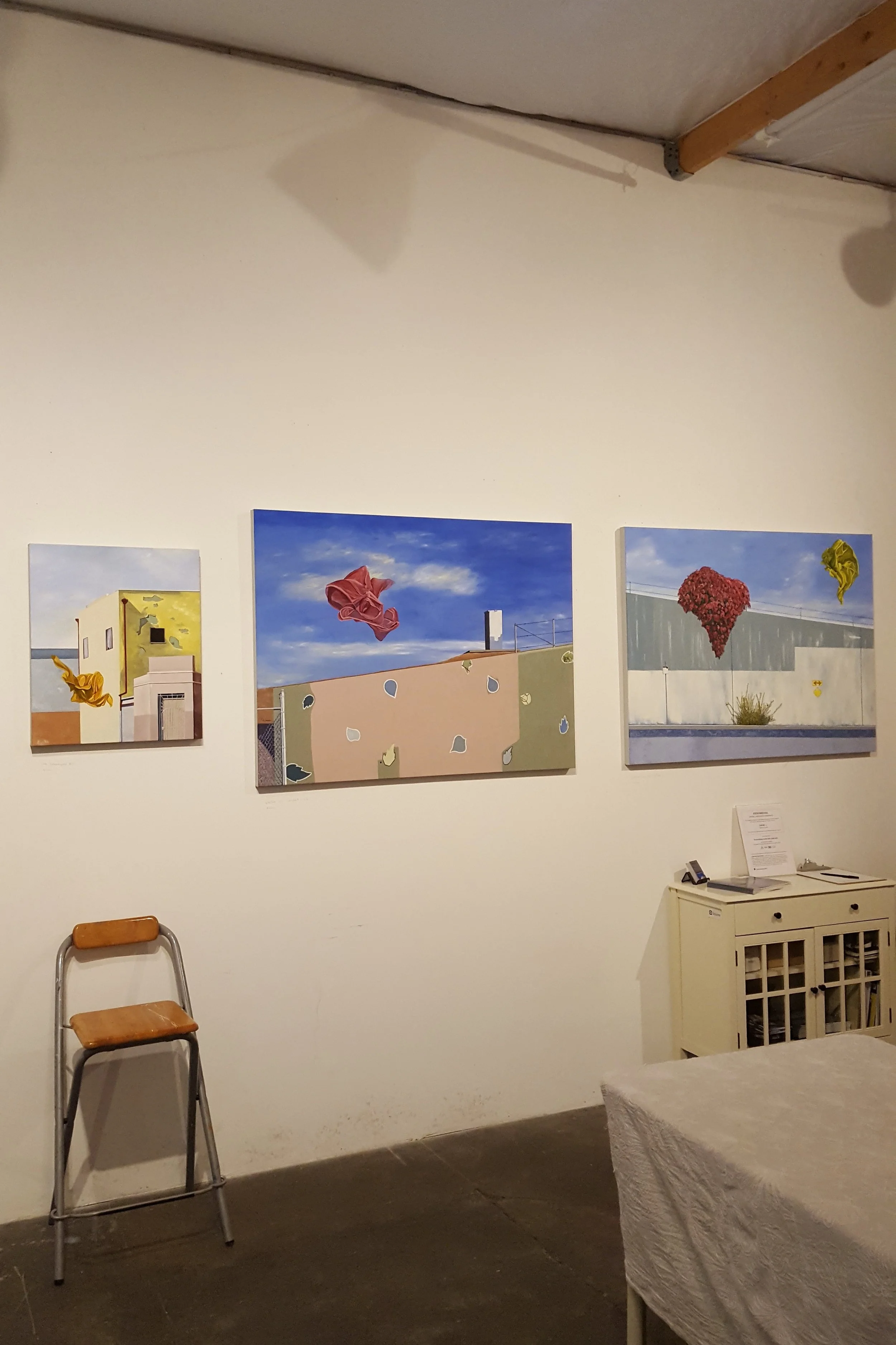 C. Rasmussen, large pieces from Fenomenal series.
