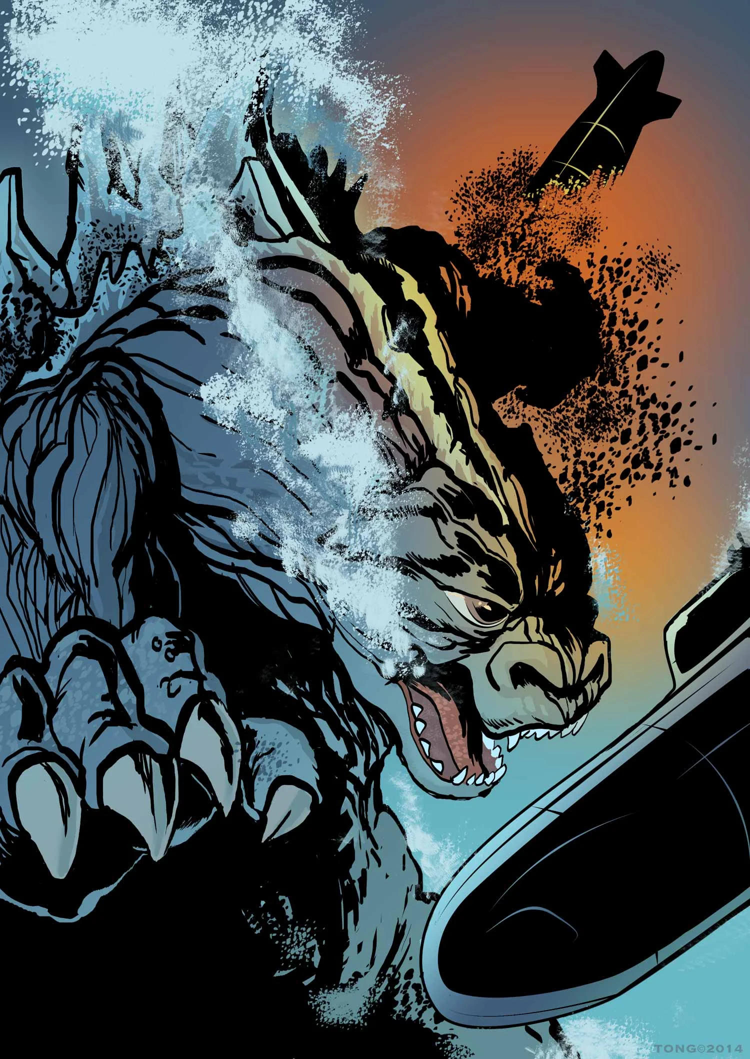 Godzilla, 1 of 2, Paul Tong © 2014