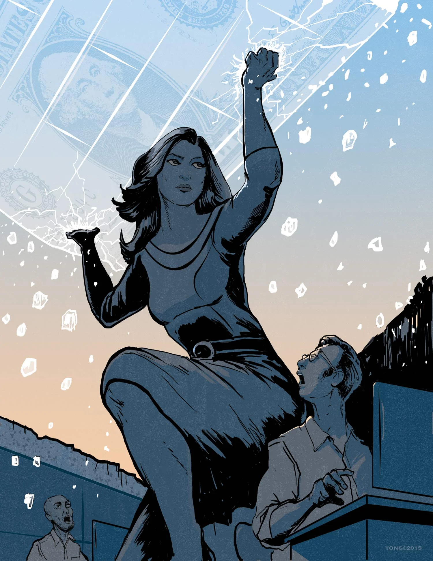 Breaking the Glass Ceiling, Paul Tong © 2015