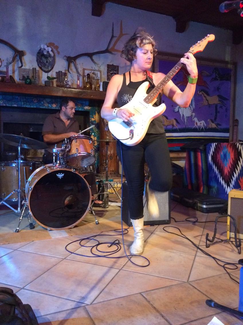 First time with a fan on stage. I'm hooked.