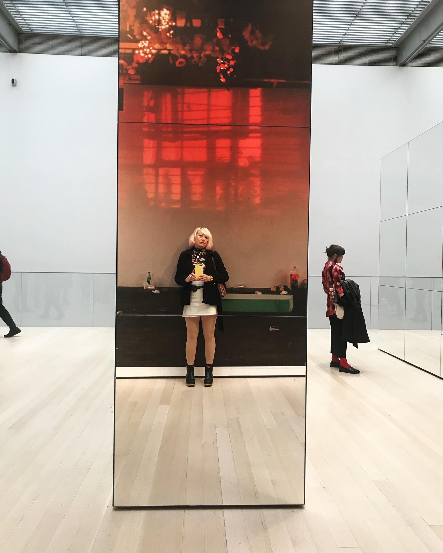 Mirrors &amp; Art - photos from my trip to my home town. (nyc) 

#artandmirrors #moma #photography #art #nyc #mirror #mirrorselfie