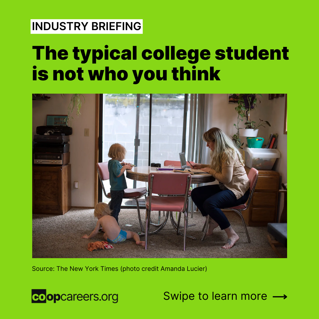 The typical college student is not who you think