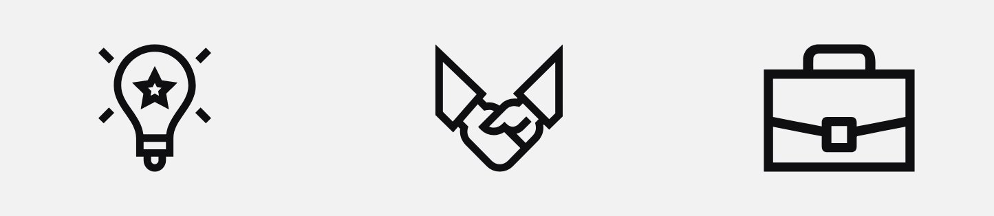 Head, Heart, Hustle icons