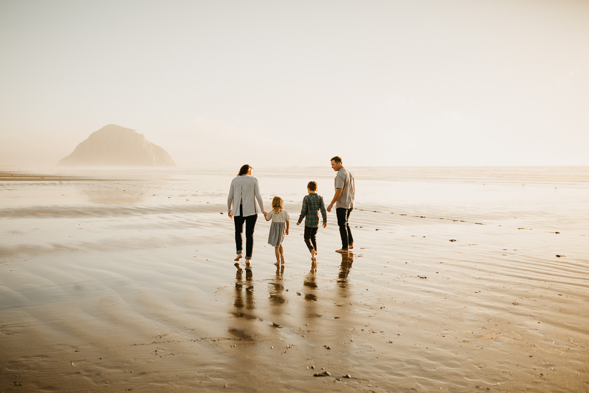 morro bay beach family photo session | www.tamarawickstrom.com