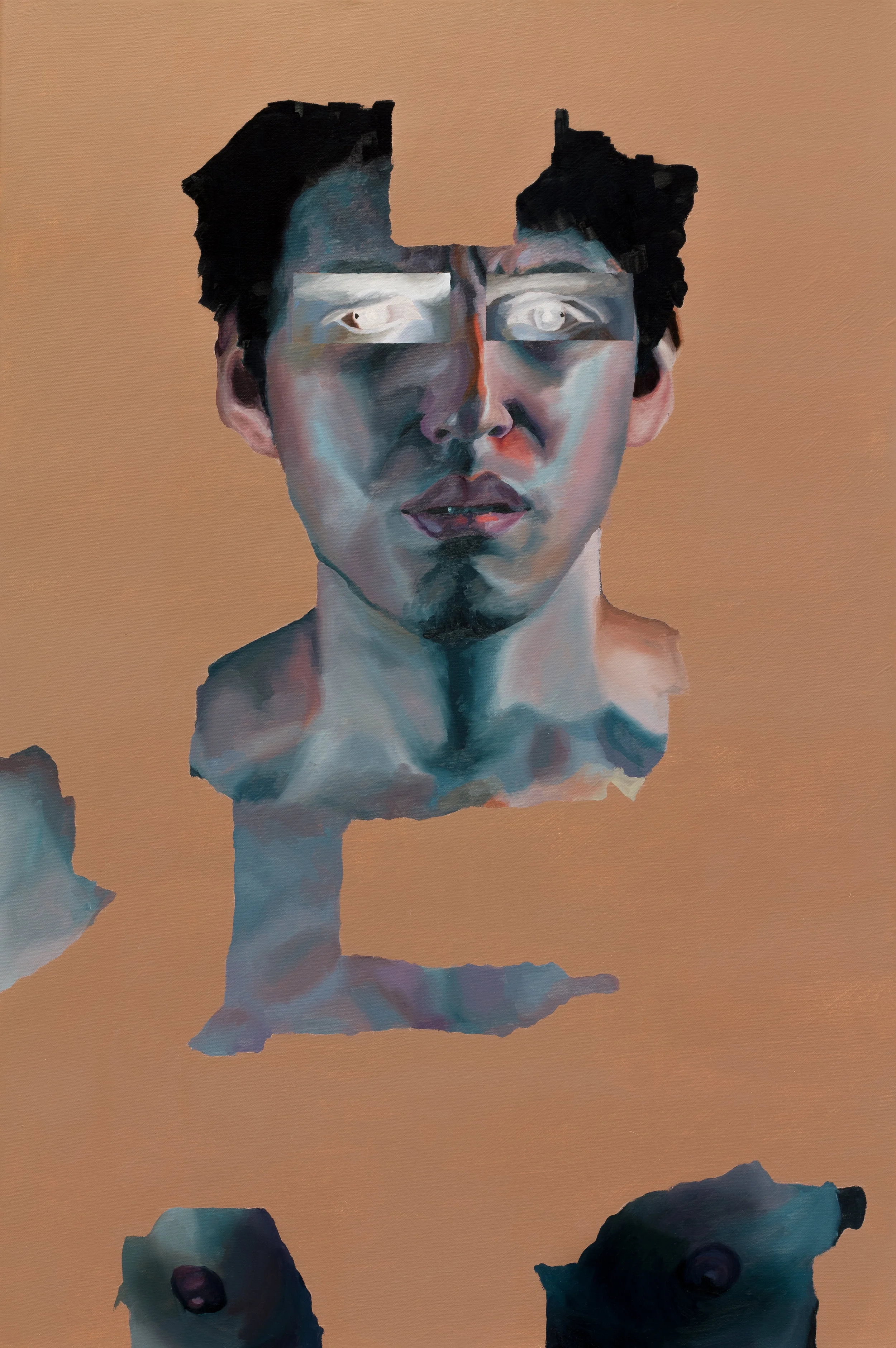 kc 5 Self Portrait with Anxiety 24 x 36 Oil on Canvas.jpg