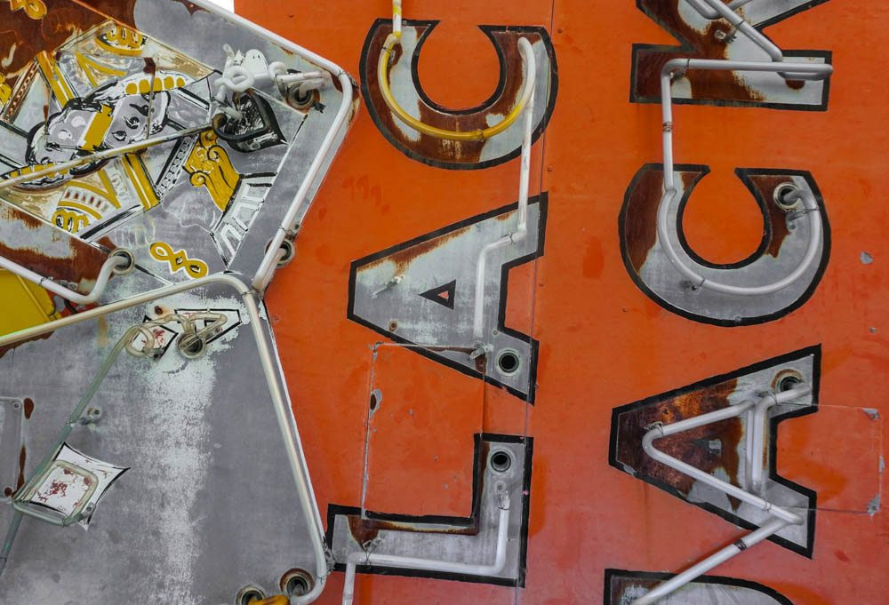 the Neon Museum vintage neon sign by Kat Marshello