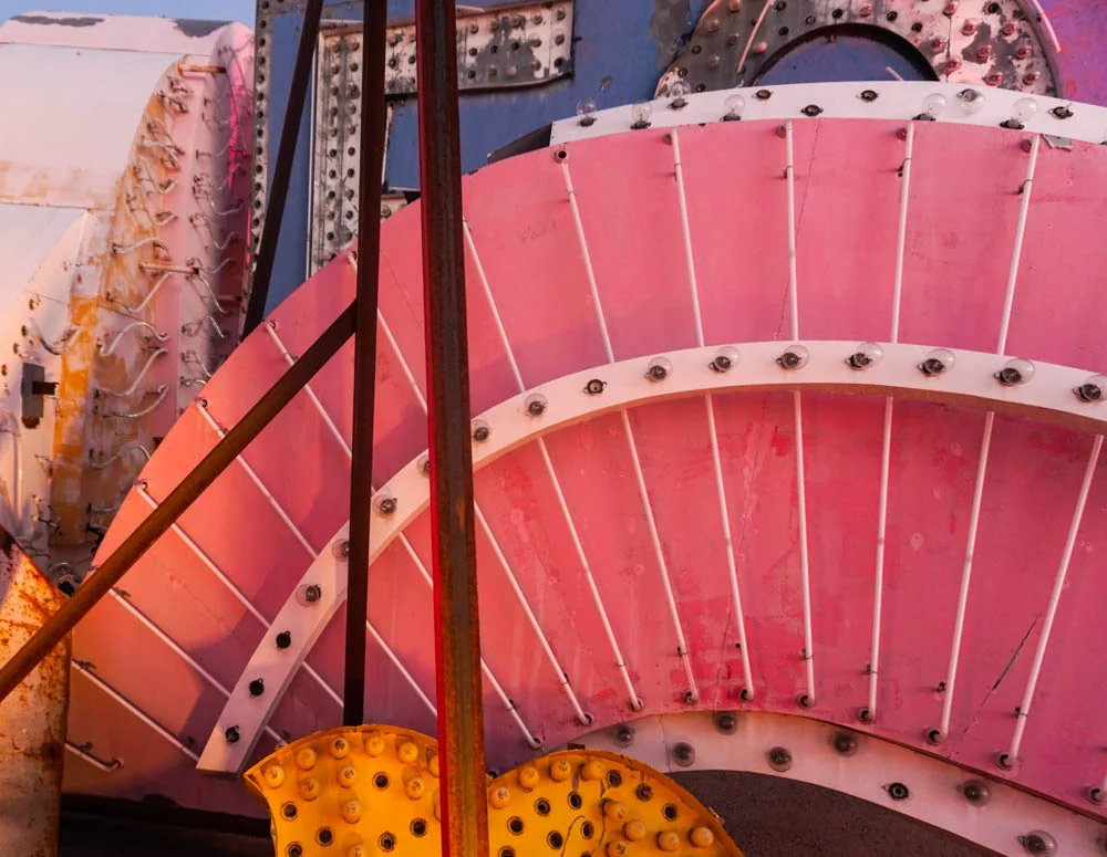 the Neon Museum vintage neon sign by Kat Marshello