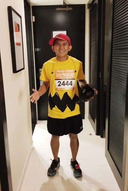 Race morning, ready to Rock! 