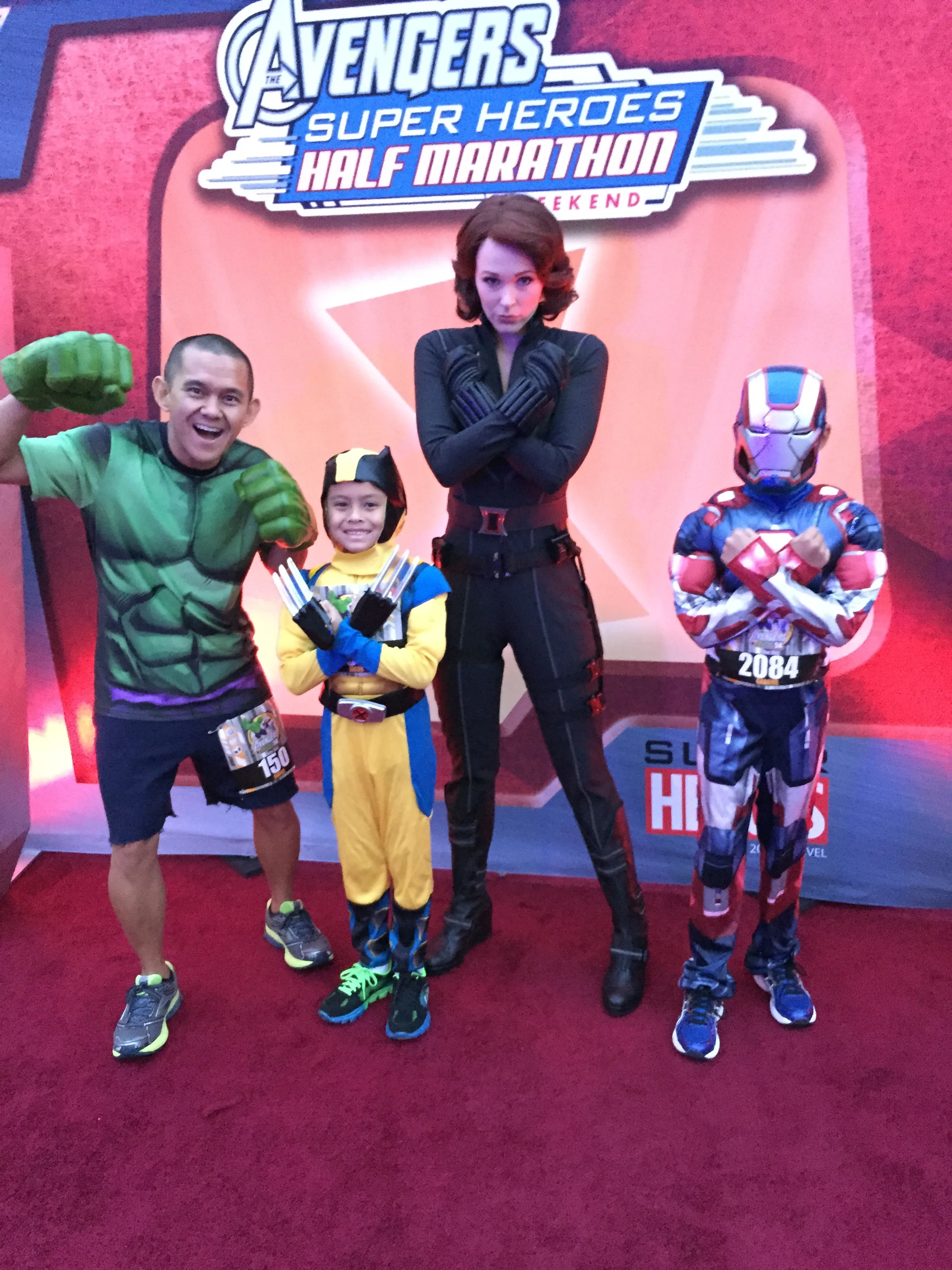 Black Widow photo opp took FOREVER! 
