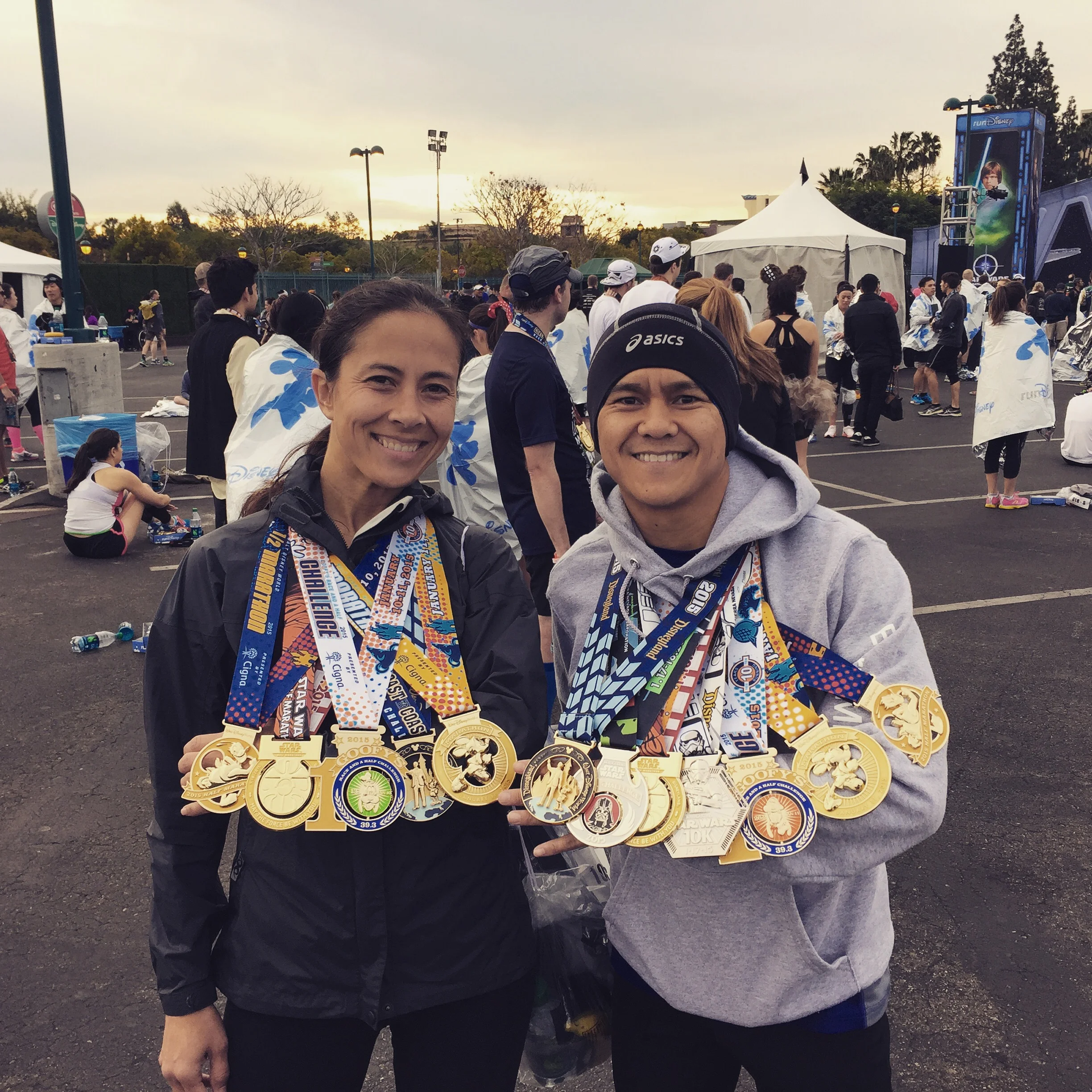 I'm not gonna lie. This is a big reason why we run these races.