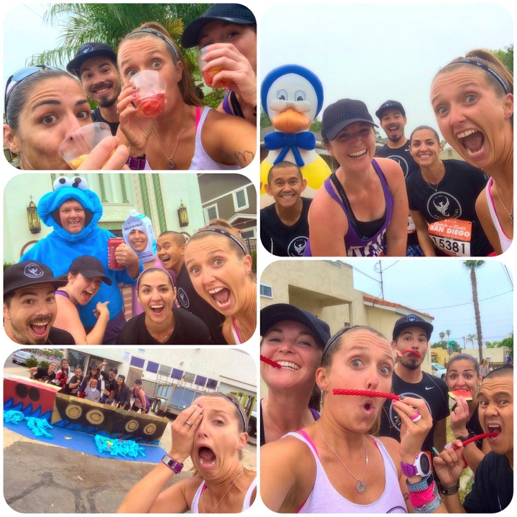 On course shenanigans! Photo: carleemcdot.com