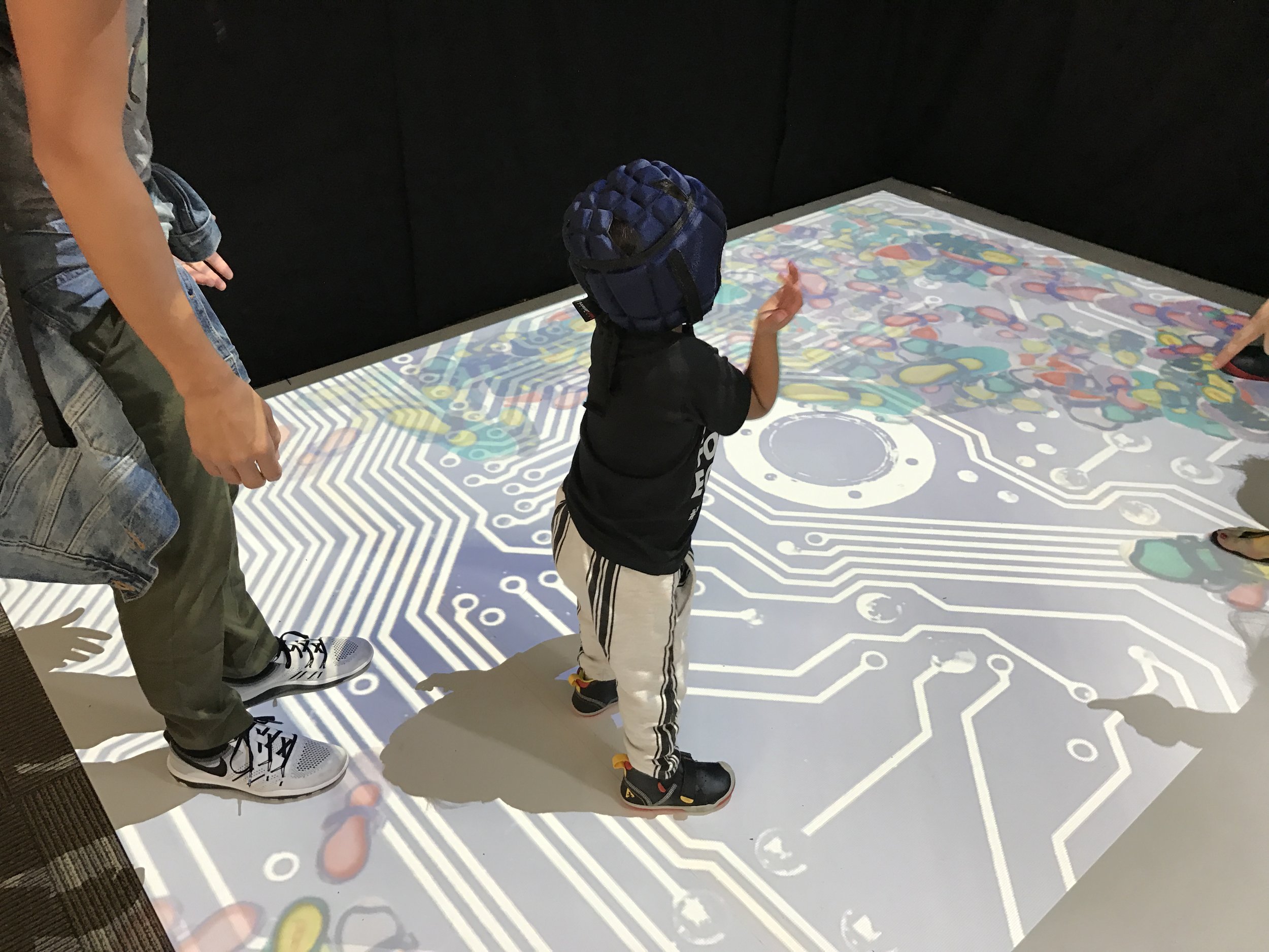 Talk about overstimulation, but in an "I'm so excited this is cool" way