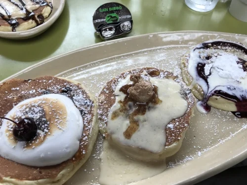Smores, Pineapple Upside Down Cake, Blueberry