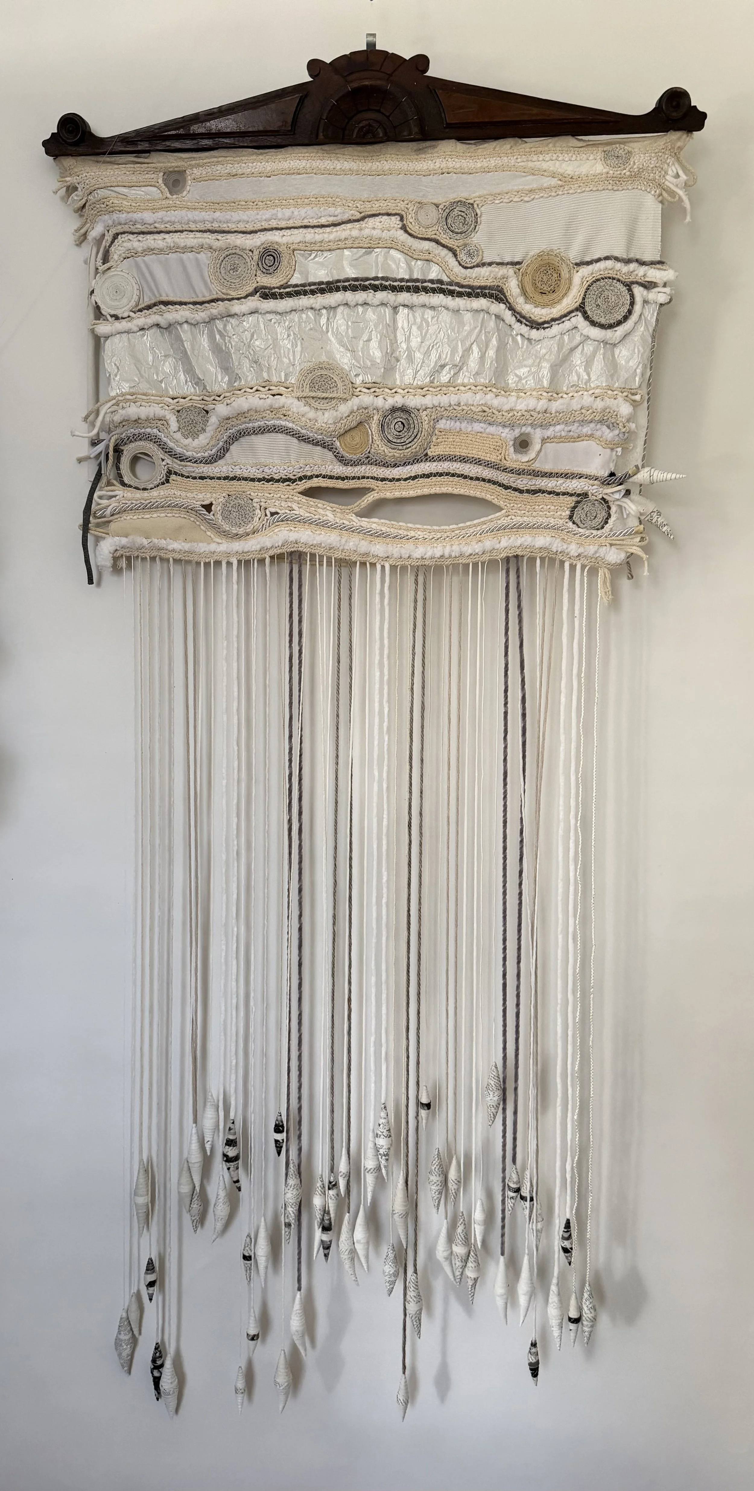 Beneath the Surface - 84" x 34" x 2" 