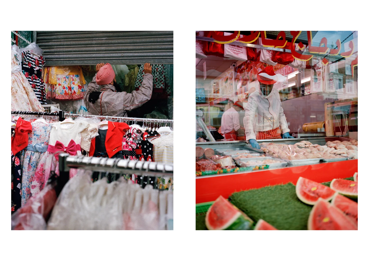 Shepherds Bush: The Heart of British Fashion // Featured within a fashion editorial for 1 Granary magazine, shot in London's Shepard's Bush. The project focuses on the fabric shops and multicultural community as a source point for both materials and inspiration for many of the industry's up and coming fashion designers.