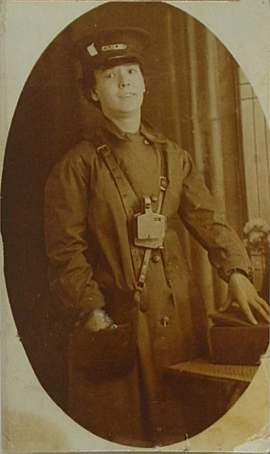 Tram Conductress c.1914-18.