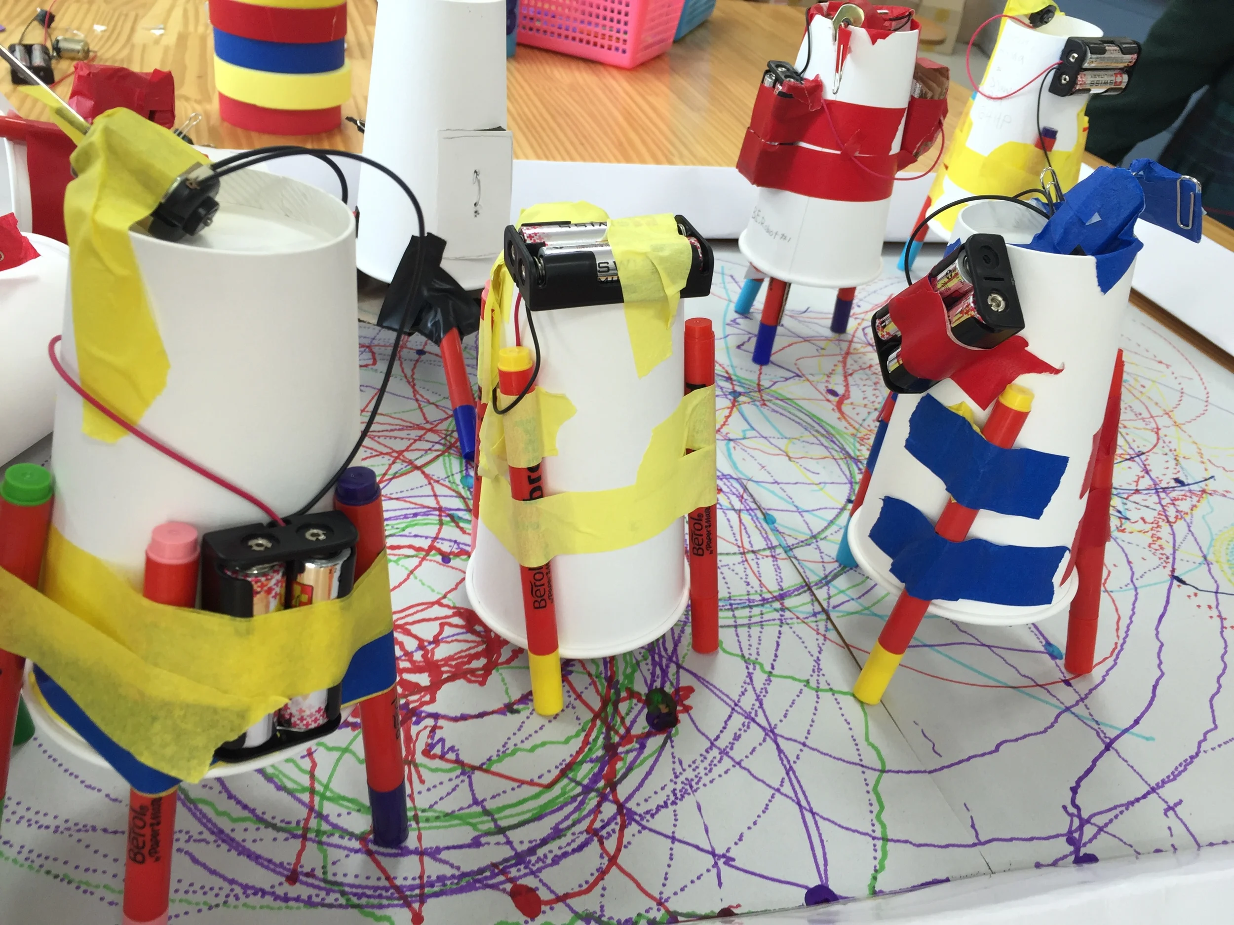 Draw, Draw-bots! Draw!