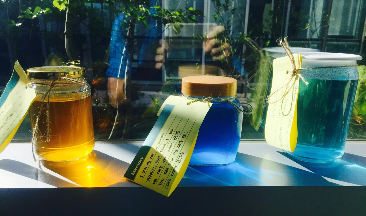 Sky Jars: Color and memories