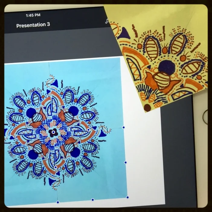 Post-it Note Mandalas