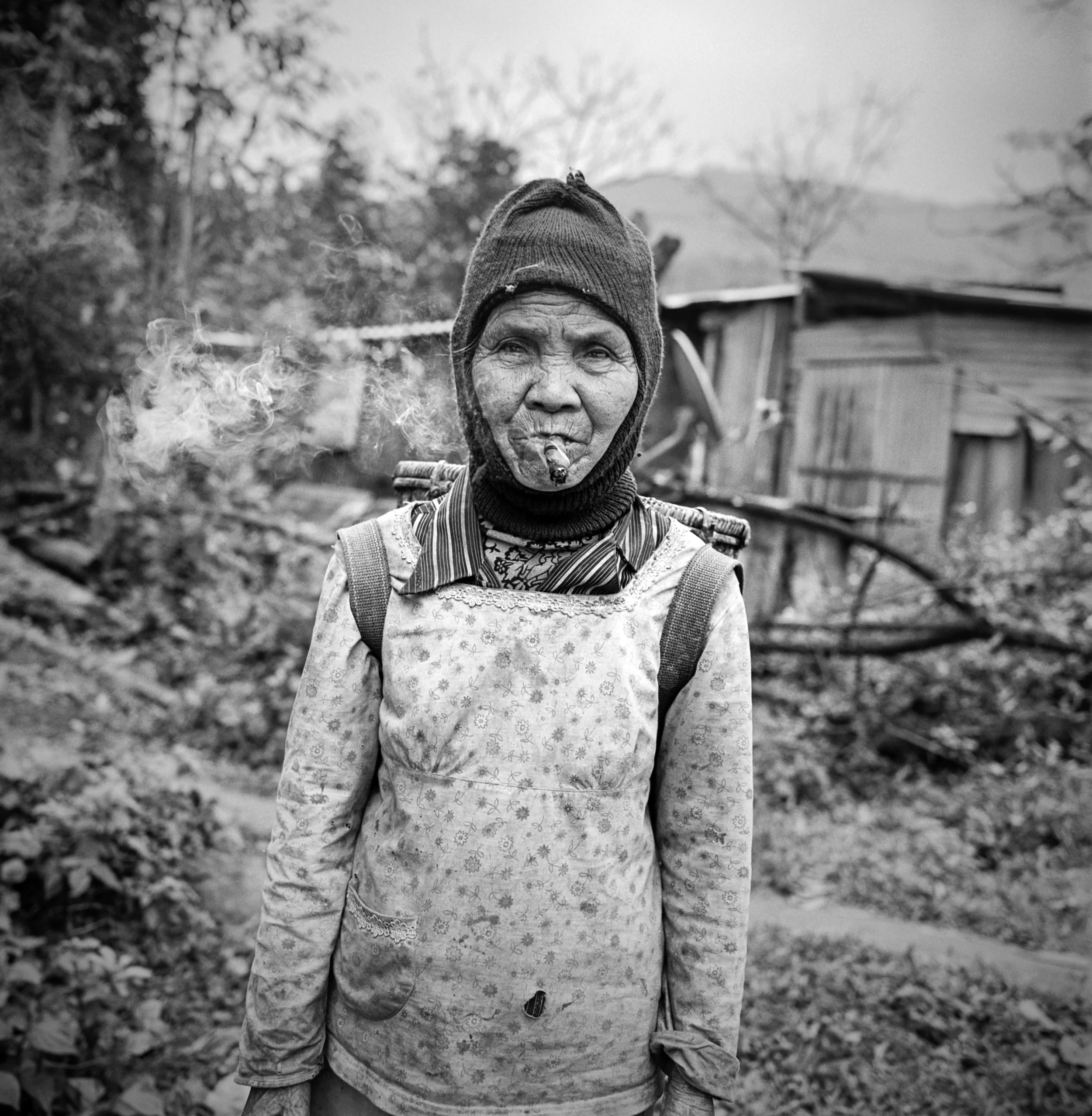 Woman on the trail Ho Chi Minh Trail, Vietnam, 2015
