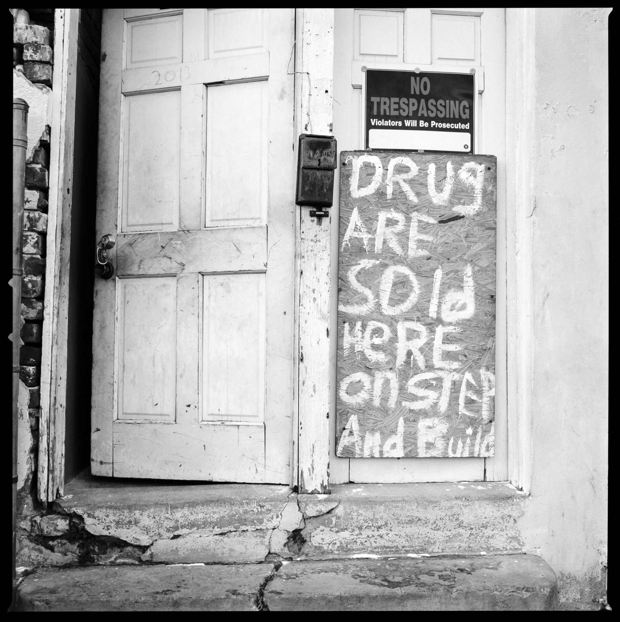 Sign on street New Orleans, 2013