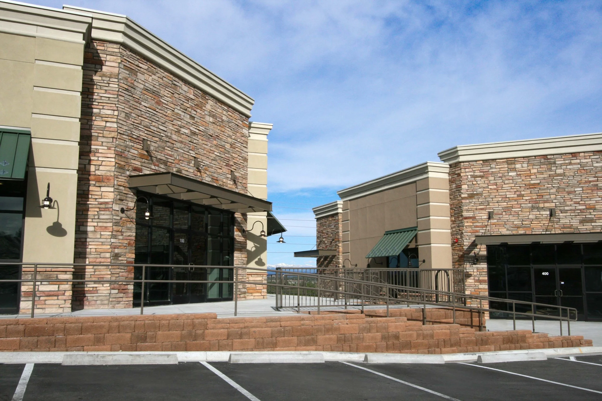 LAZY HILLS - New 21,166 SF single-story retail facility with 4.5-acre site development. Included extensions to Parker Road 