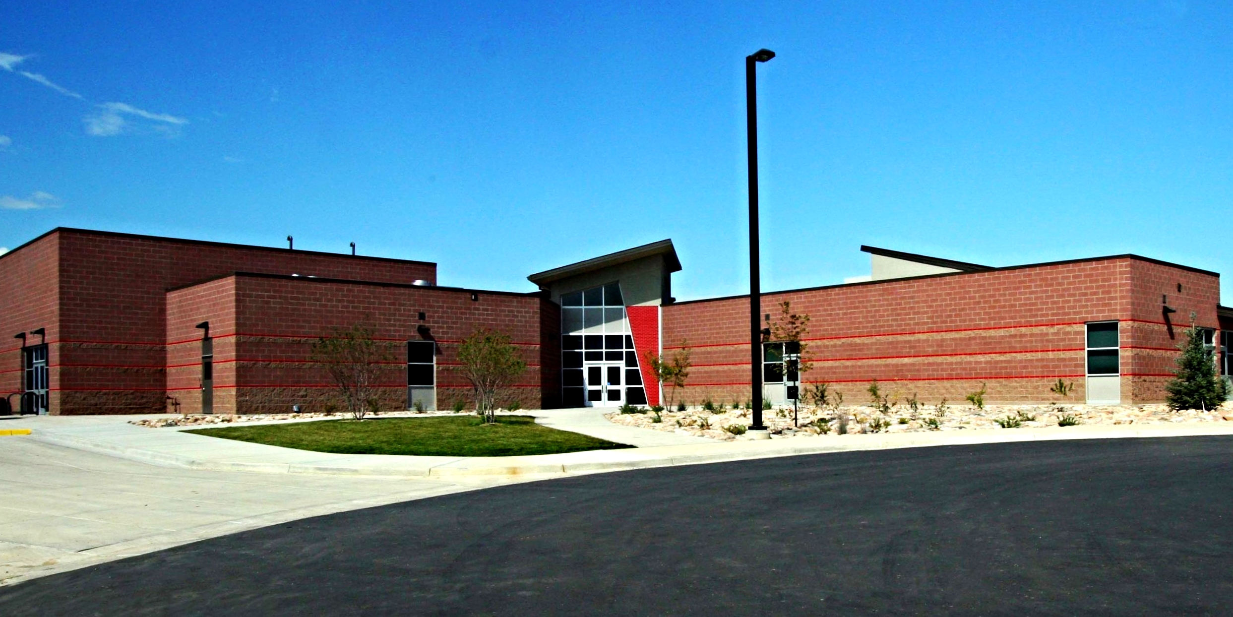 BLACK ROCK ELEMENTARY - New 56,719 SF elementary school and 10.92 acre site developments including full utility, parking lot, site irrigation, landscaping and playground equipment.