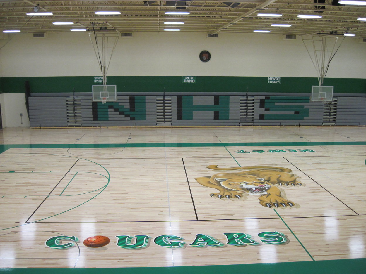 NIWOT HIGH SCHOOL RENOVATION - 166,473 SF renovation and 13,072 SF addition, including new classroom additions, renovation of existing interior, site renovations, technology upgrades, and a new fire suppression system.